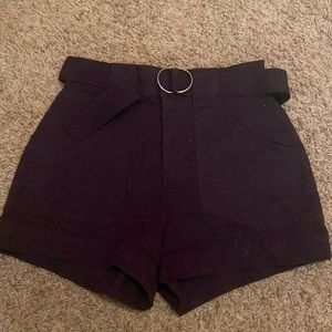 Ultra high rise mom shorts